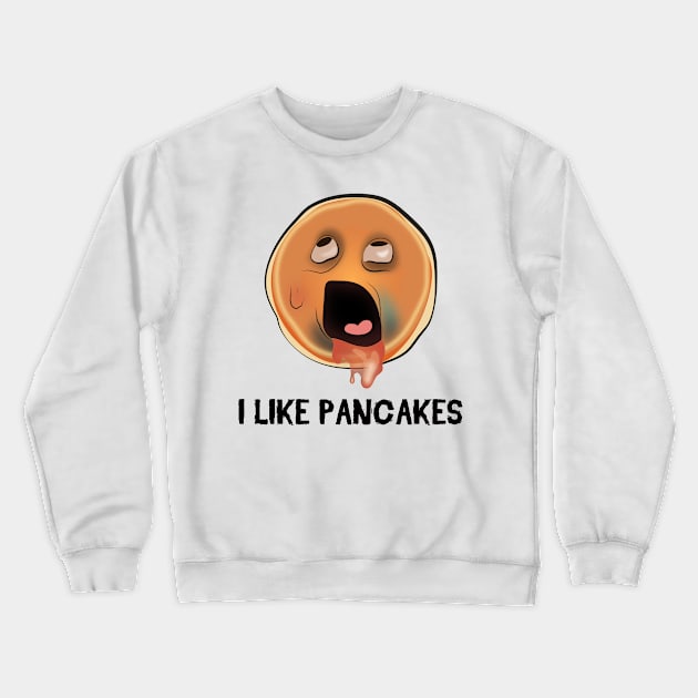 Pancake Zombie Crewneck Sweatshirt by lidijaarts